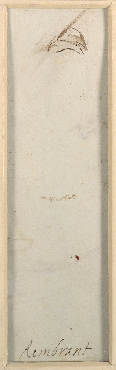 „Rembrandt”, 1650–1652 körül (toll és tinta papíron) alkotó: (attr. to) Rembrandt Harmensz. van Rijn