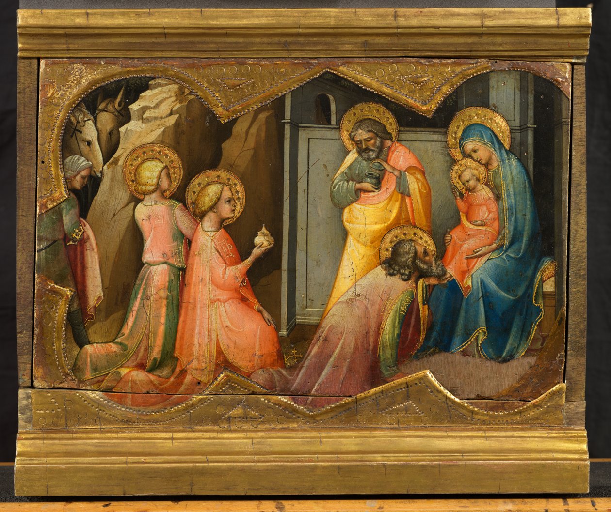 A mágusok imádása alkotó: (c.1370 1425) Lorenzo Monaco