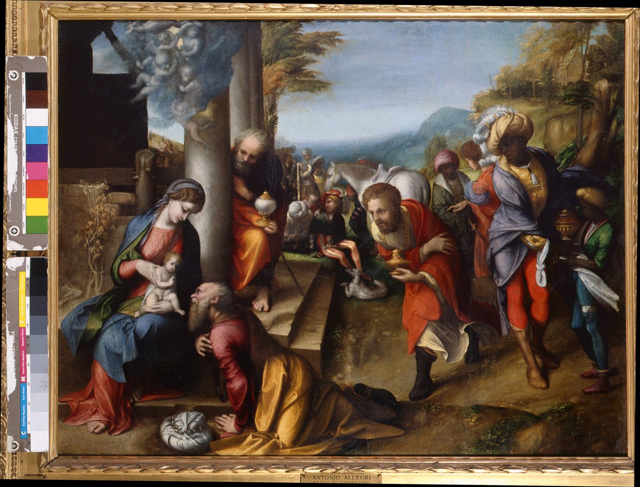 A mágusok imádása alkotó: (c.1489 1534) Correggio