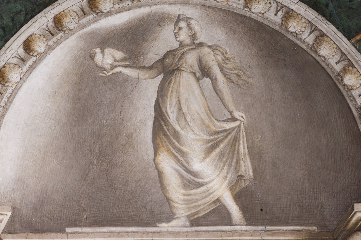 Diana Lucifera, a lunetták részlete alkotó: (c.1489 1534) Correggio