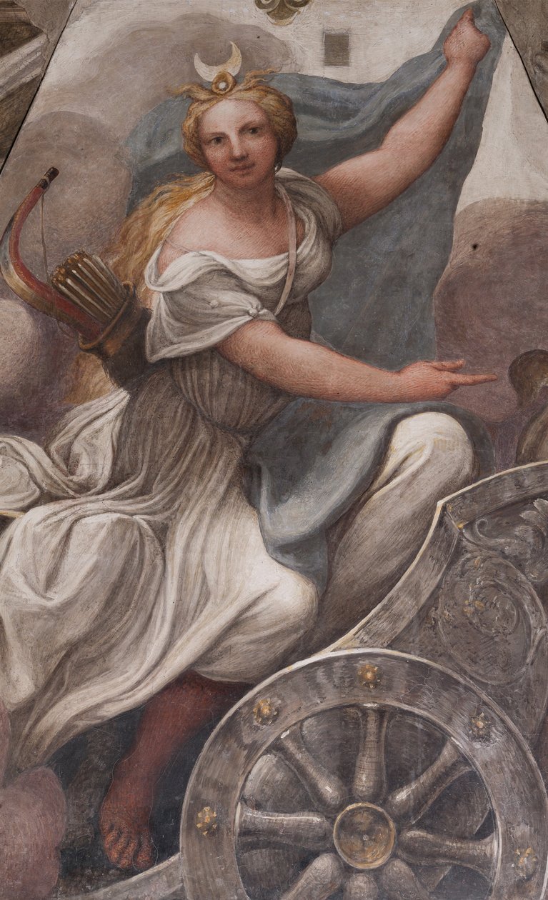 Diana egy szekéren alkotó: (c.1489 1534) Correggio