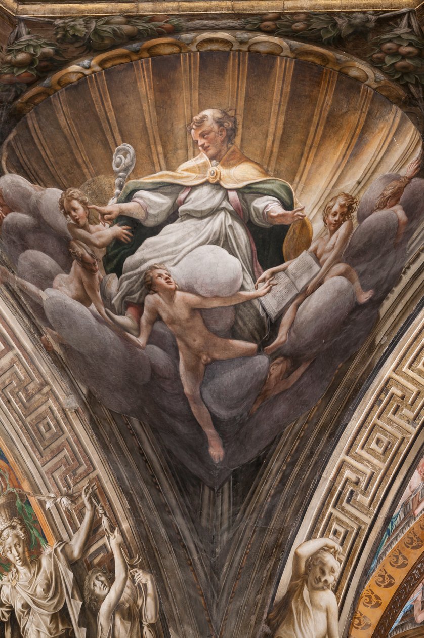 St Hilary, 3660852 részlet alkotó: (c.1489 1534) Correggio