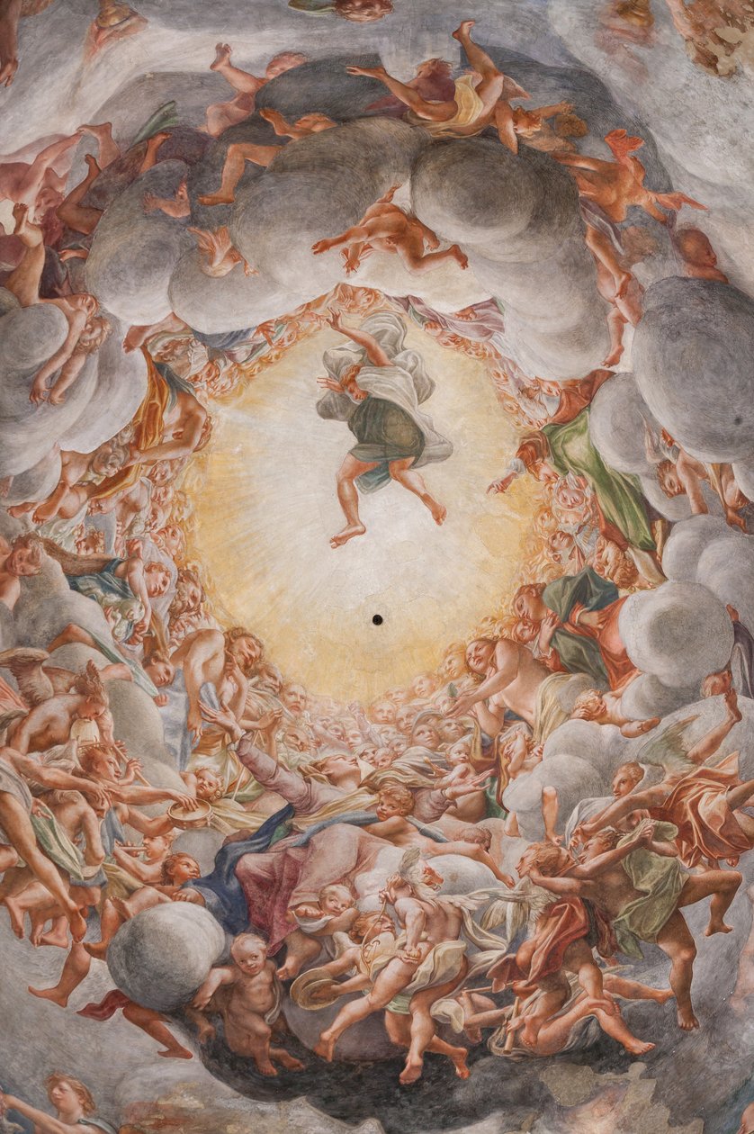 A Szűz Mennybemenetele, részlet a 3660852. sz alkotó: (c.1489 1534) Correggio