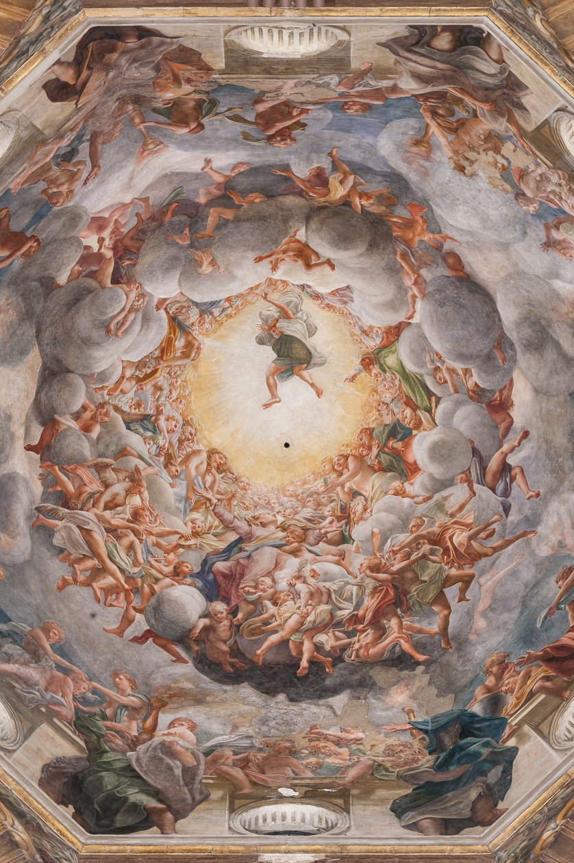 A Szűz Mennybemenetele, részlet a 3660852. sz alkotó: (c.1489 1534) Correggio