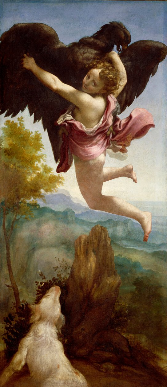 Ganymedes elrablása alkotó: (c.1489 1534) Correggio