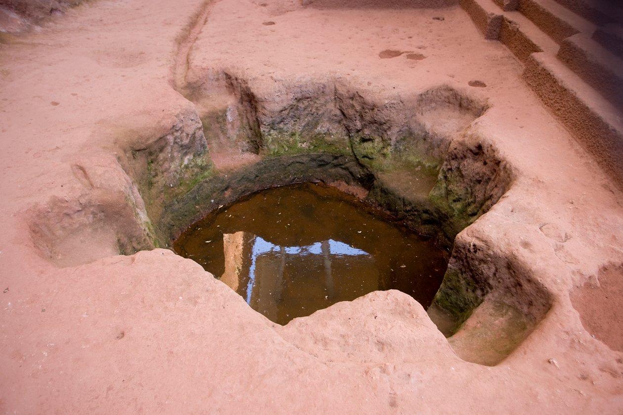 Bet Amanuel Church, Lalibela, Etiópia, Afrika alkotó: Unknown