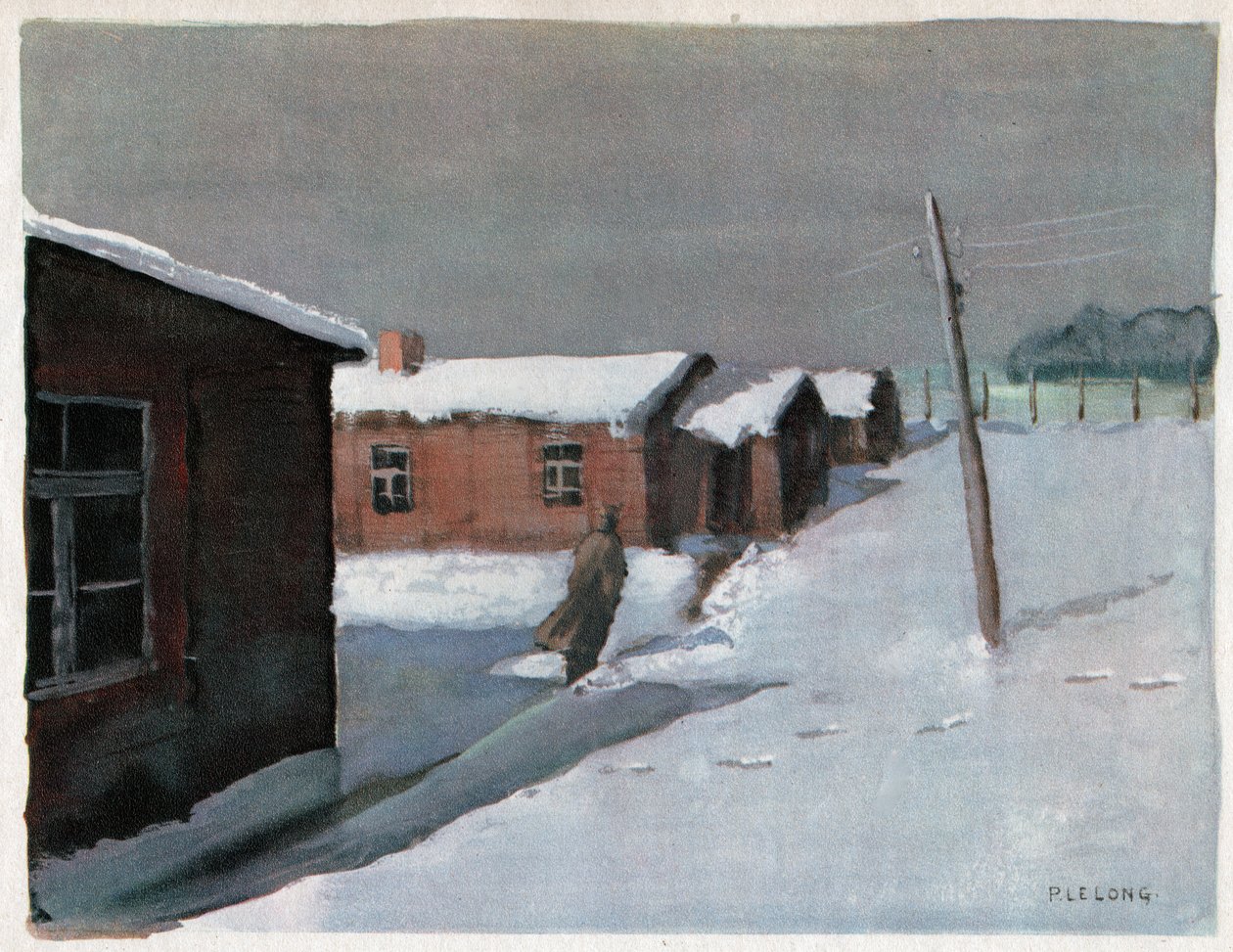 Börtöntábor Németországban. Fogolytábor Németországban. alkotó: Unknown