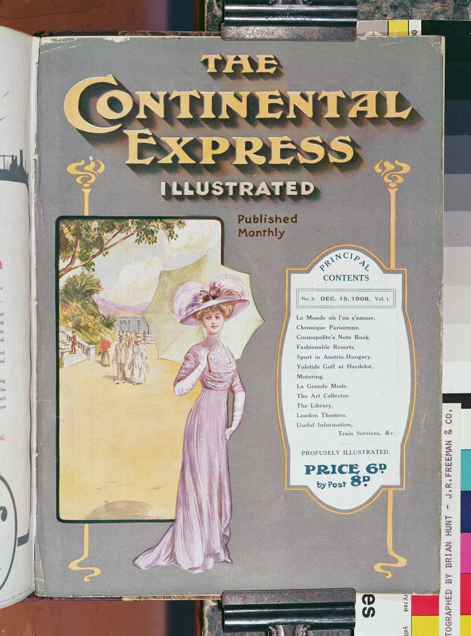 Continental Express Illustrated, 1908 alkotó: Unknown