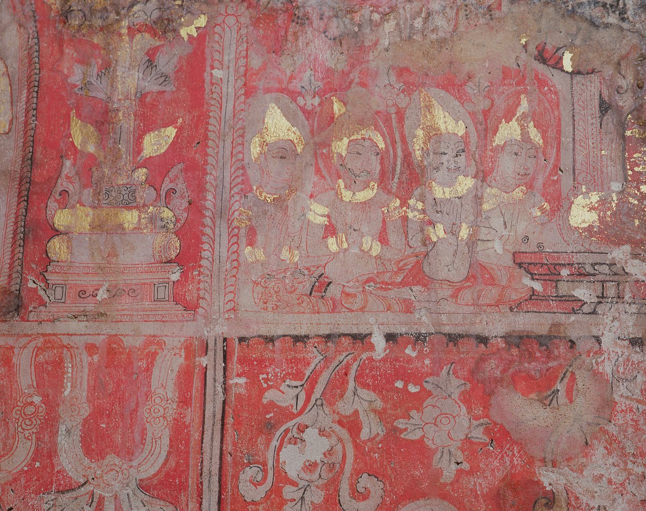 Istenségek, Fényfa, Wat Ratchaburana, Ayutthaya, Thaiföld alkotó: Unknown