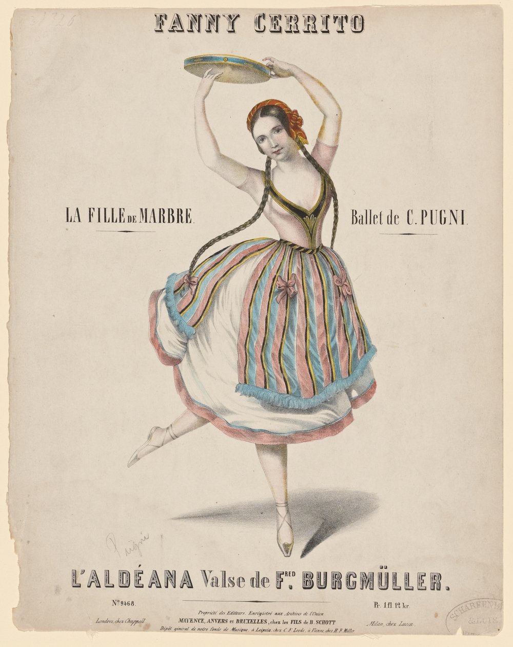 Fanny Cerrito, 1840 alkotó: Unknown