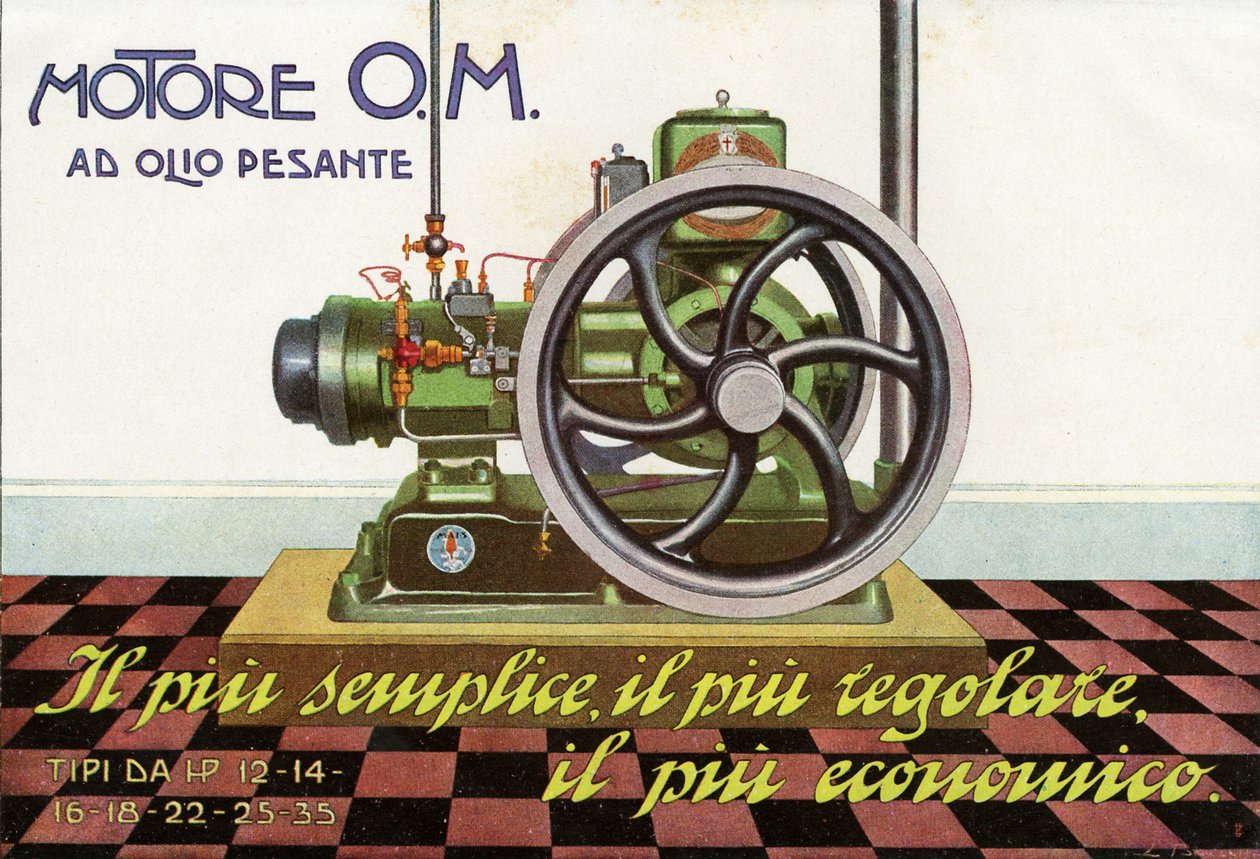Mezőgazdasági gépek. Suzzara, 1925 alkotó: Unknown