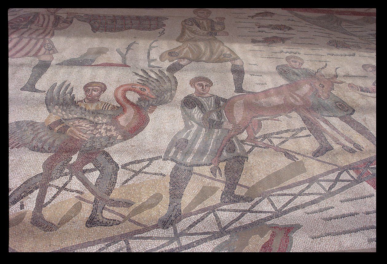 Padlómozaik, Kr.u. IV. század (mozaik) alkotó: Unknown