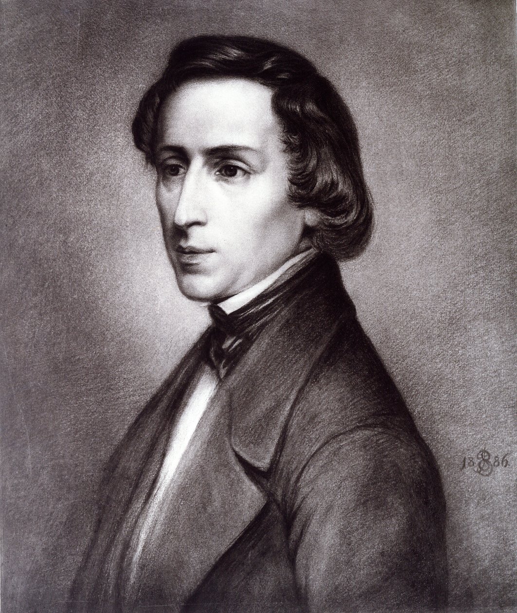 Frederic Chopin portréja, 1886. alkotó: Unknown