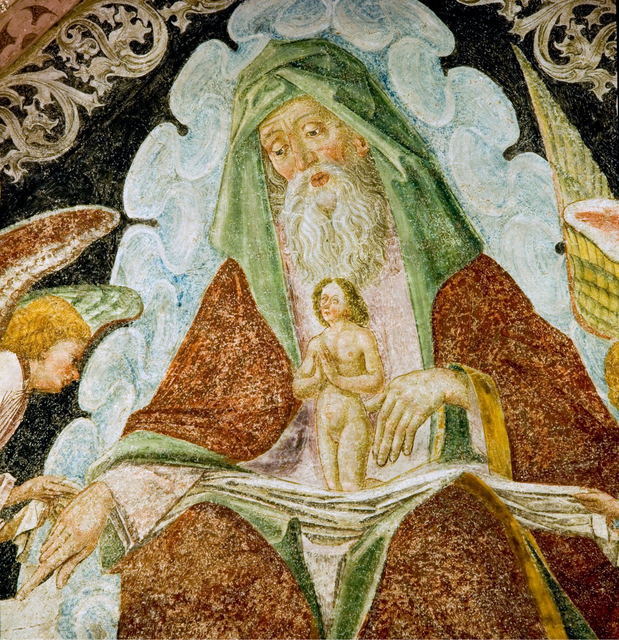 Fresco, Novacella Abby, Bressanone, Trentino Alto Adige, Olaszország alkotó: Unknown