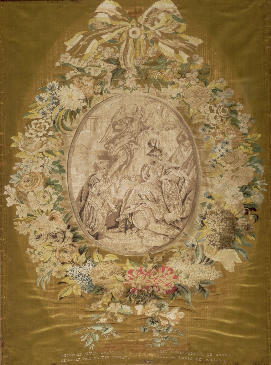 Szövet hossza képernyőhöz, Philippe de Lasalle (1723-1804), Pernon Factory, Lyons, 1770-1 (selyem, szatén szövés) alkotó: Unknown
