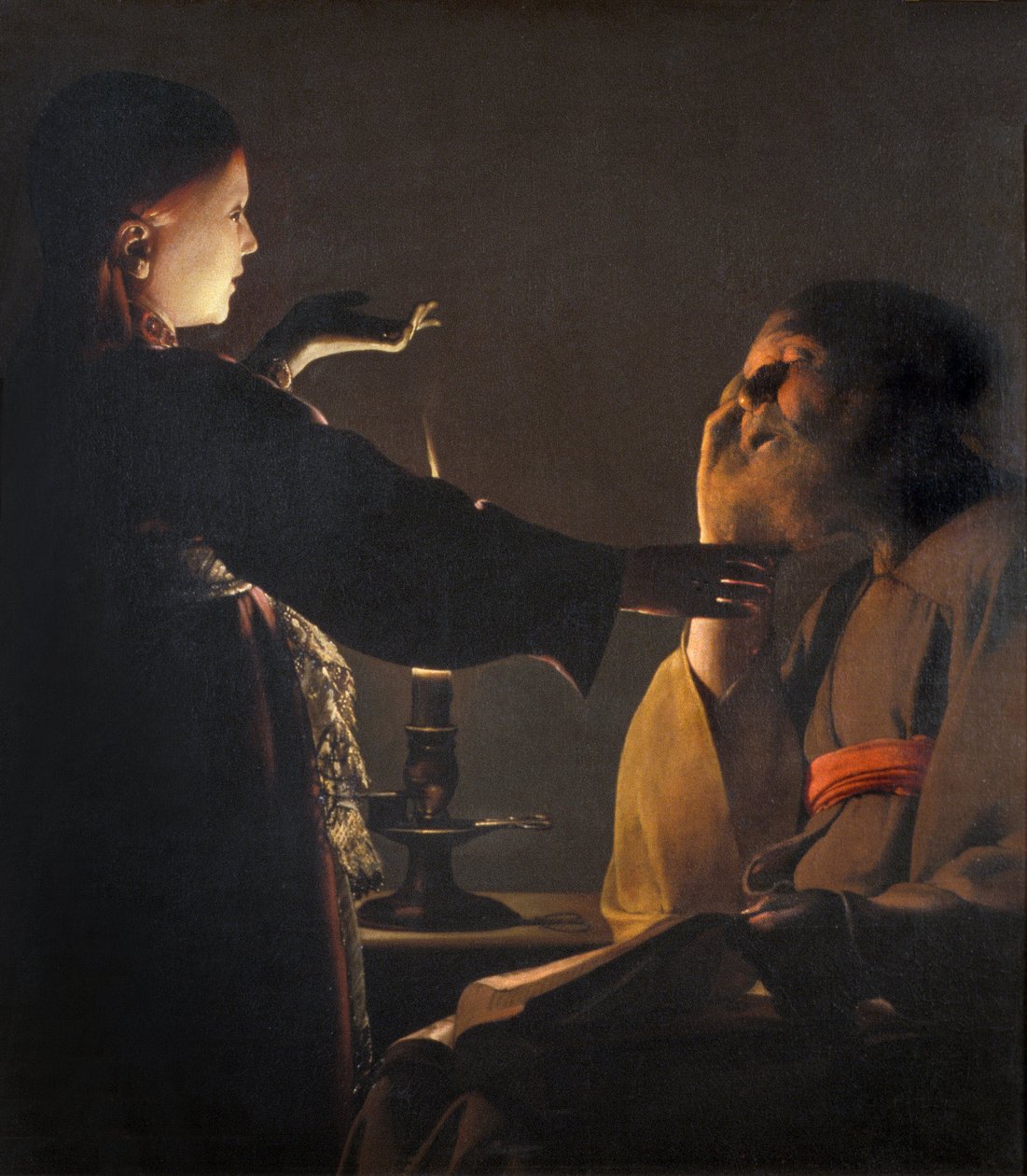 Loire Atlantique N* 097 - NantesMusee des Beaux Arts - Szent József álma (vagy az angyal megjelenése Szent Józsefben) - Georges de La Tour alkotó: Unknown