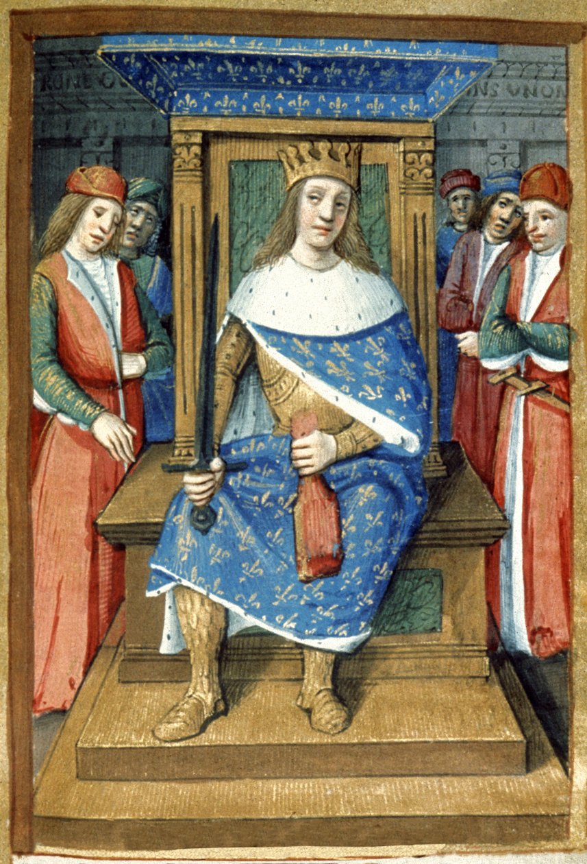Lajos IX. IX. Lajos francia. alkotó: Unknown