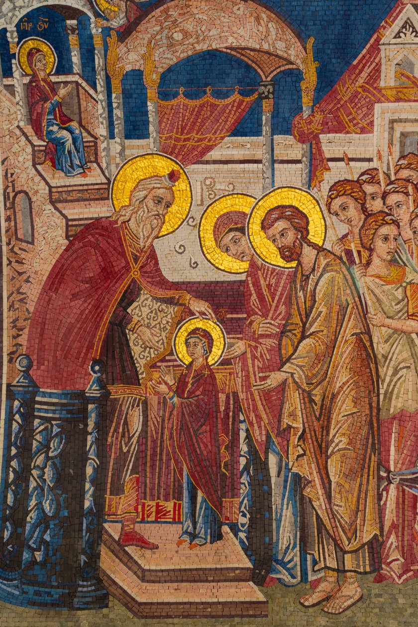 Mozaik Manastir Ostrogban, Montenegróban alkotó: Unknown