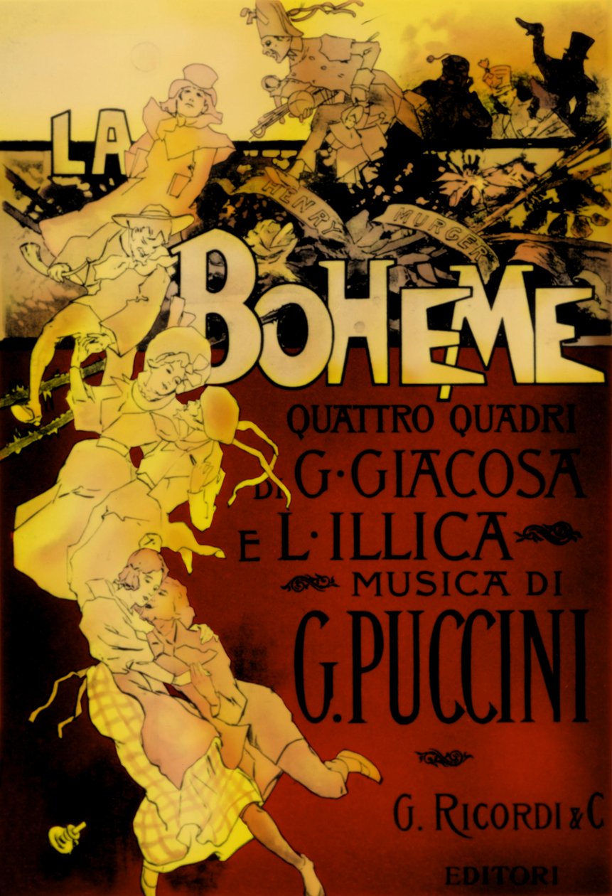 PUCCINI – La Boheme alkotó: Unknown