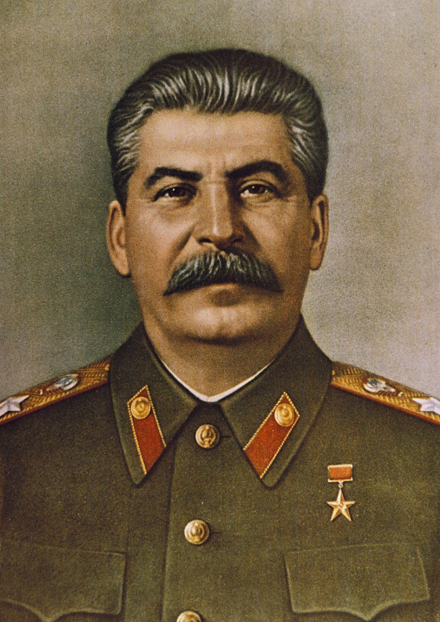 Joszif Sztálin portréja. alkotó: Unknown