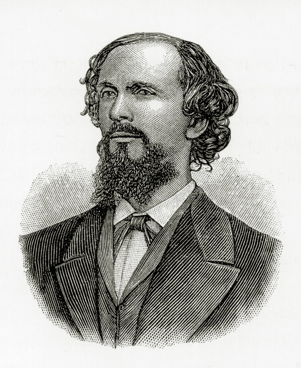 Karl Heinrich Ulrichs portréja, 1899 alkotó: Unknown