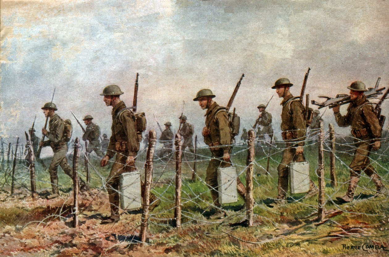 Amerikai katonák, 1917. Amerikai katonák, 1917. alkotó: Unknown