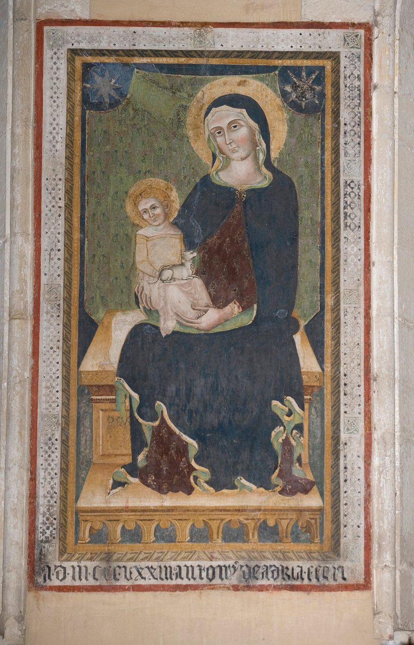 Utca. Maria Arabona templom, Manoppello, Abruzzo, Olaszország alkotó: Unknown