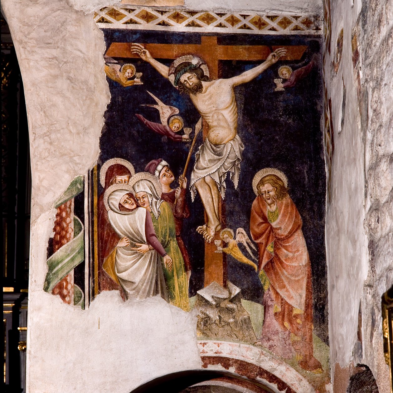 St. Maria del Conforto templom, Maia Bassa, Merano, Dél-Tirol, Olaszország alkotó: Unknown