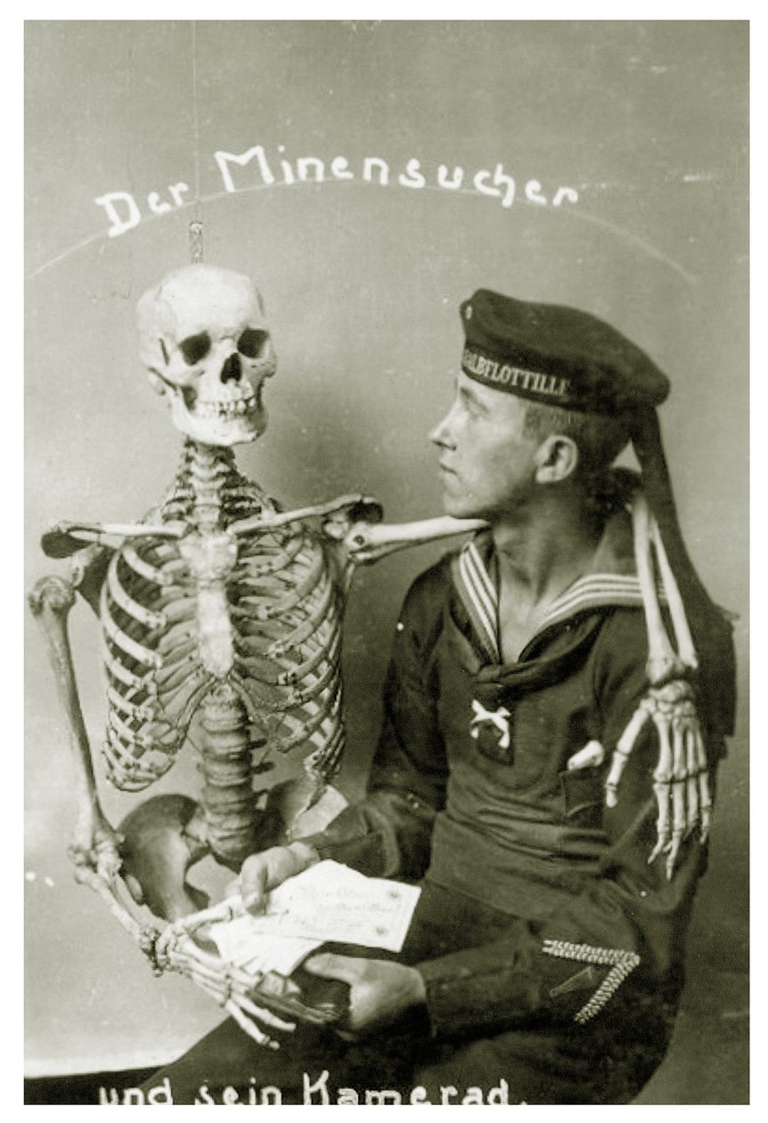Az aknavető és bajtársa, 1914 körül alkotó: Unknown