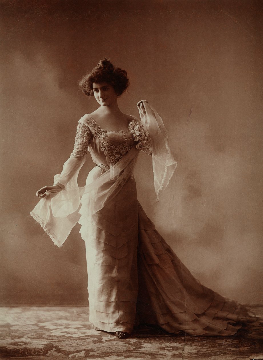 Színházi színésznő - Lady of Via Serragli (milyen gyönyörű teremtés!) alkotó: Unknown