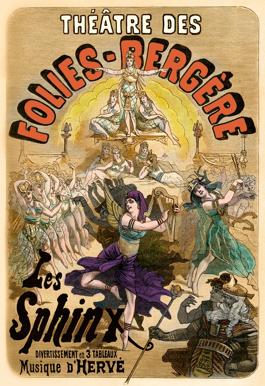 Theater des Folies-Begère - plakát alkotó: Unknown