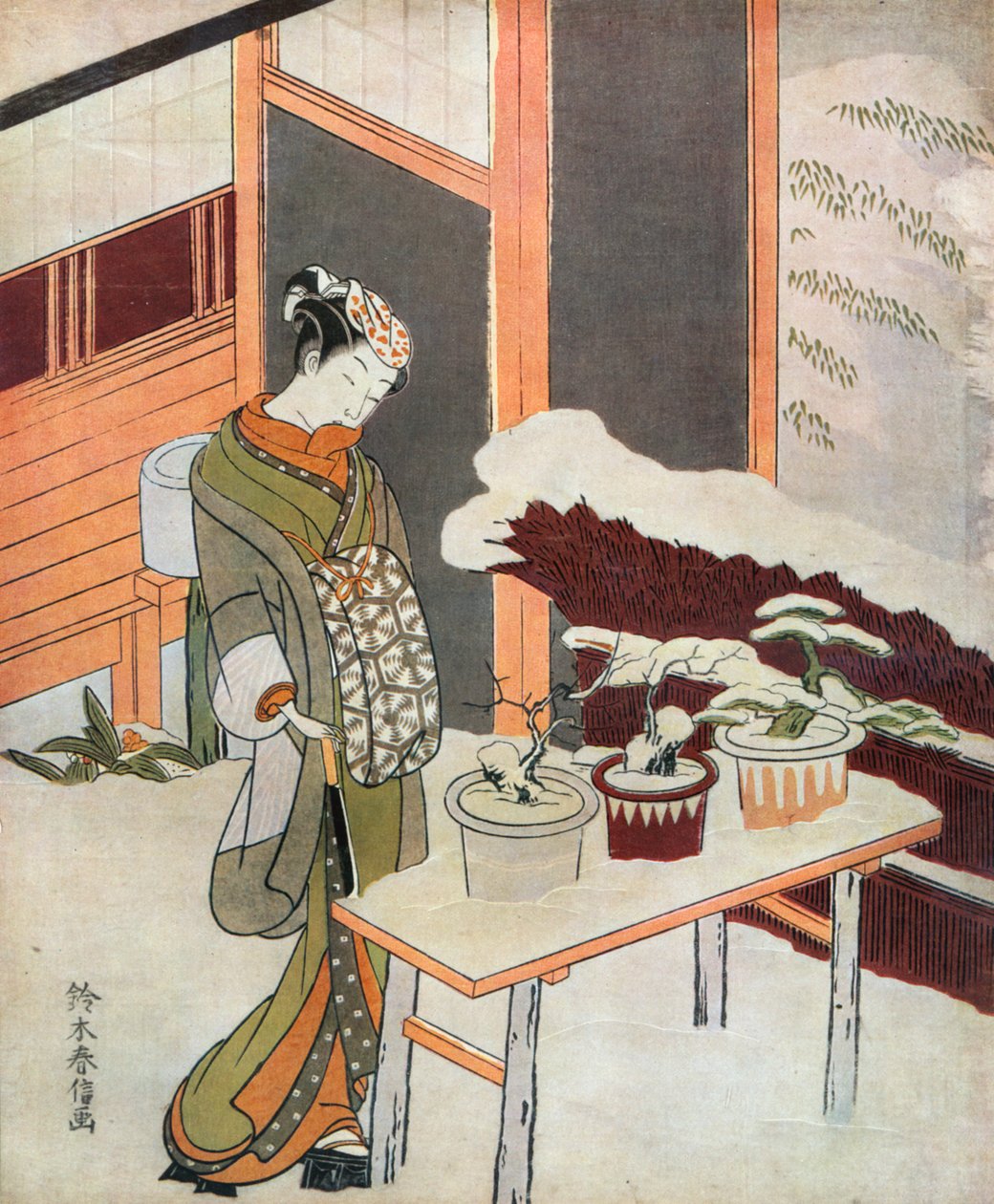 Fiatal japán nő bent alkotó: Unknown