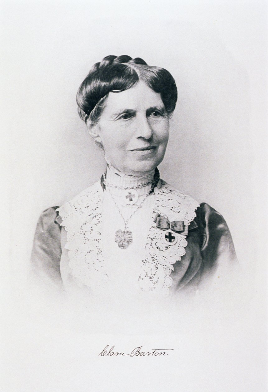 Clara Barton (1821-1912) portréja alkotó: American Photographer