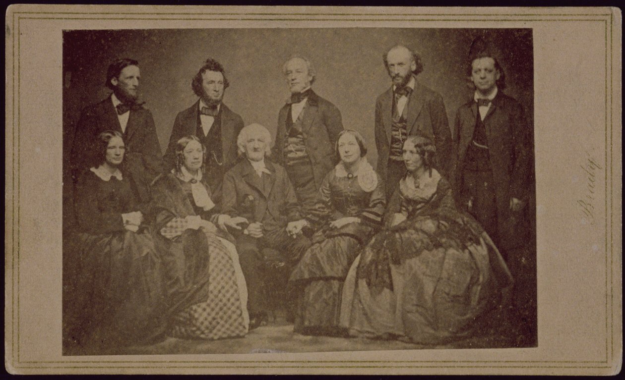 A Beecher család, 1860 körül alkotó: American Photographer