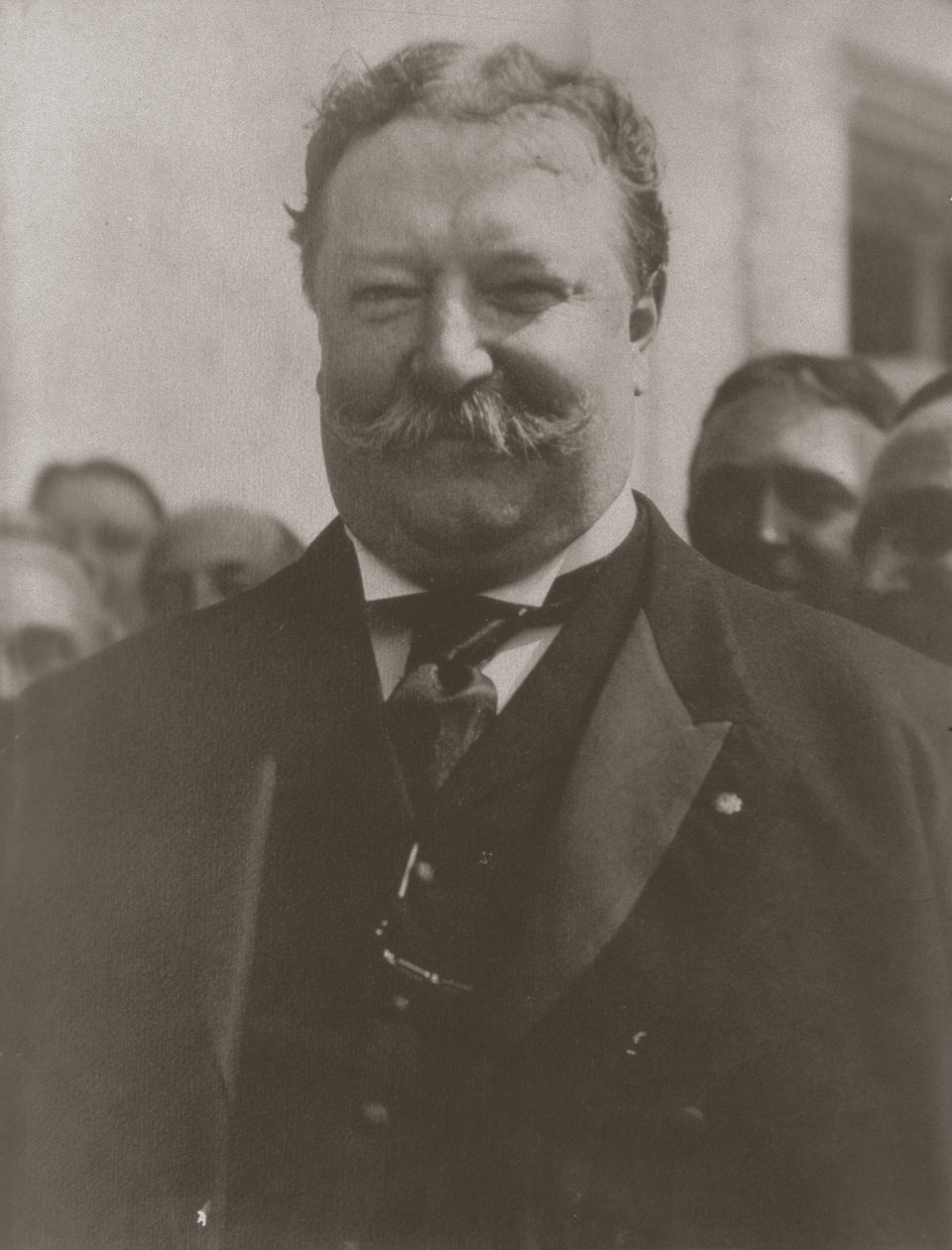 William H. Taft (1857-1930) a louisianai vásárlási kiállításon, 1904 alkotó: American Photographer