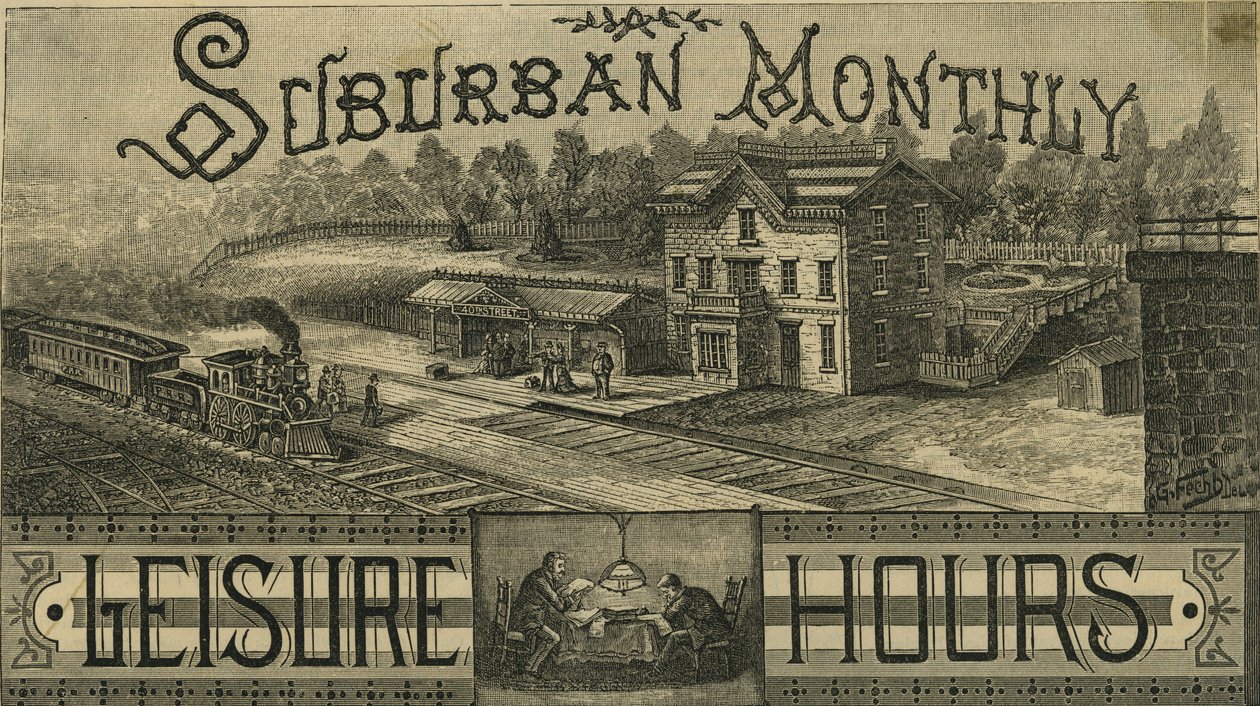 40th Street Station, Pen, Railroad, USA, 1886 alkotó: American School