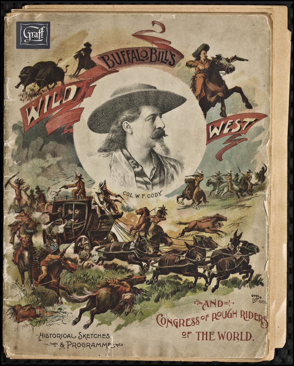 Codys Wild West Show, 1893 alkotó: American School
