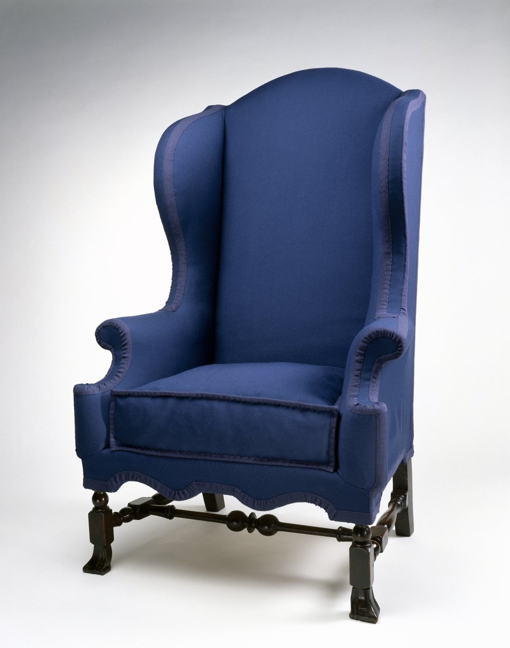 Easy Chair, 1715-1735 (puha juhar, keleti fehér fenyő, kemény juhar és nyír) alkotó: American School