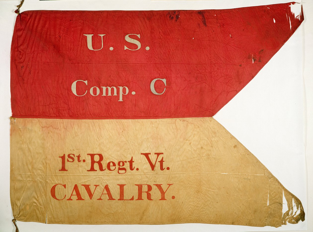 Guidon zászló (textil) alkotó: American School
