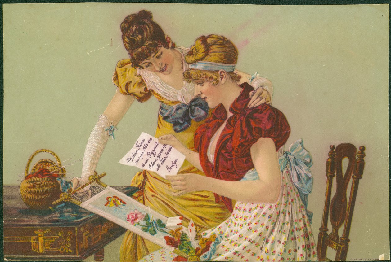 J.A. Pozzonis arcszín púder [trade card recto], alkotó: American School