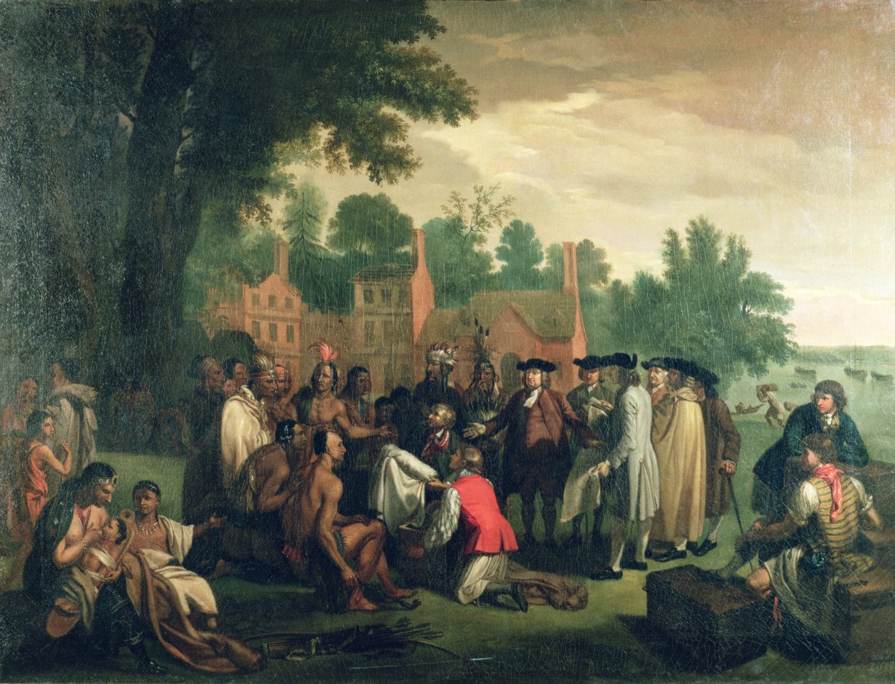 Penn szerződése az indiánokkal alkotó: American School