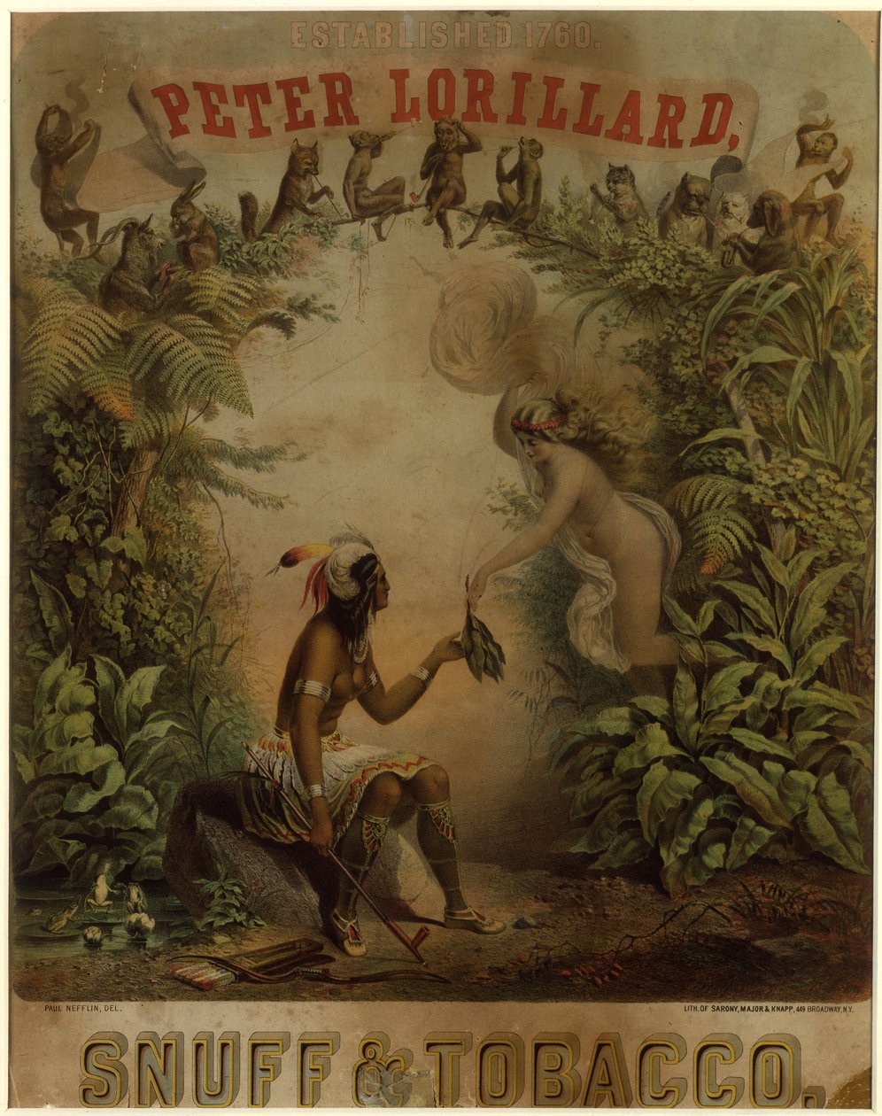Peter Lorillard Snuff & Tobacco alkotó: American School