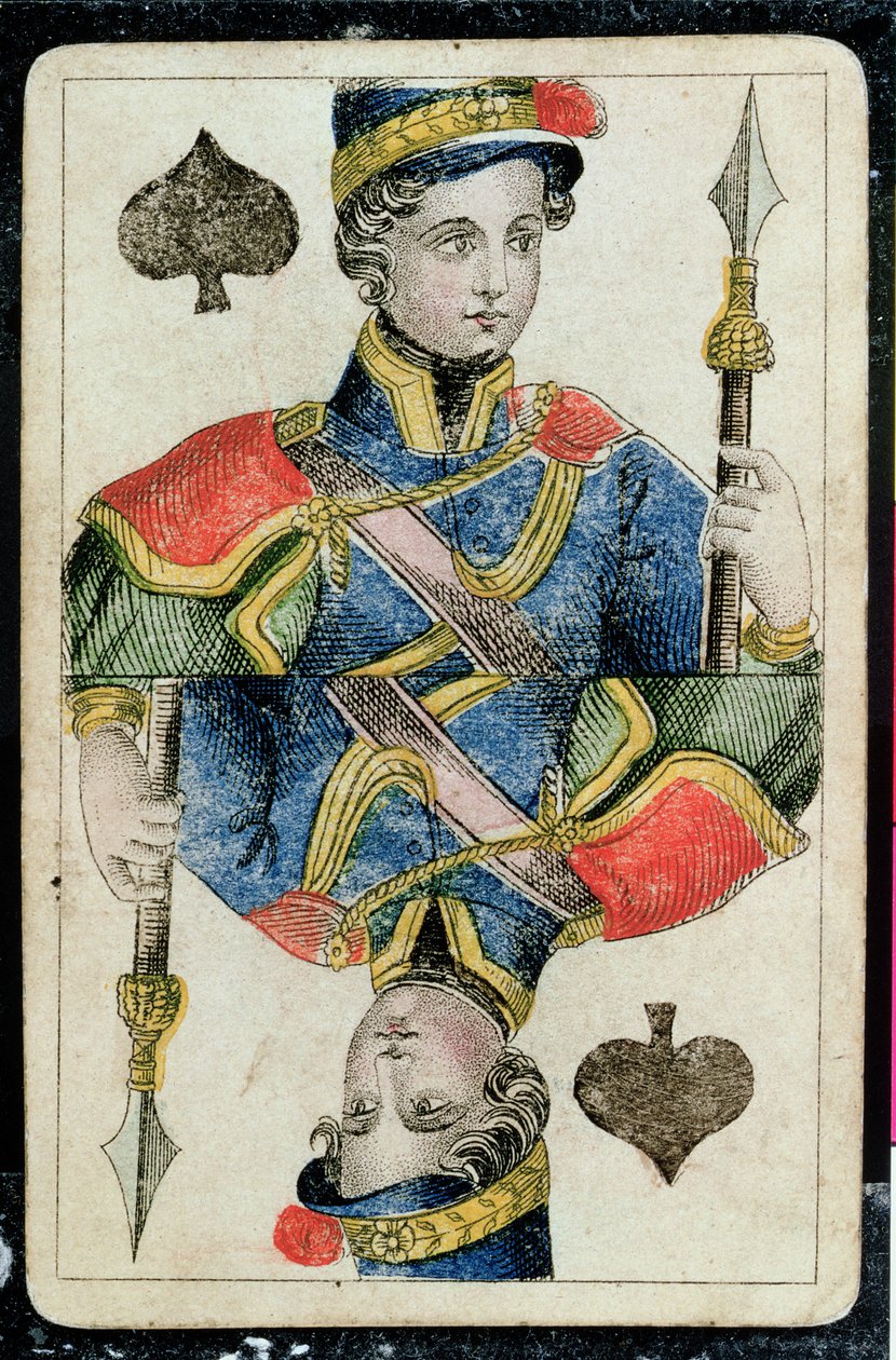 Játékkártya: Jack of Spades alkotó: American School