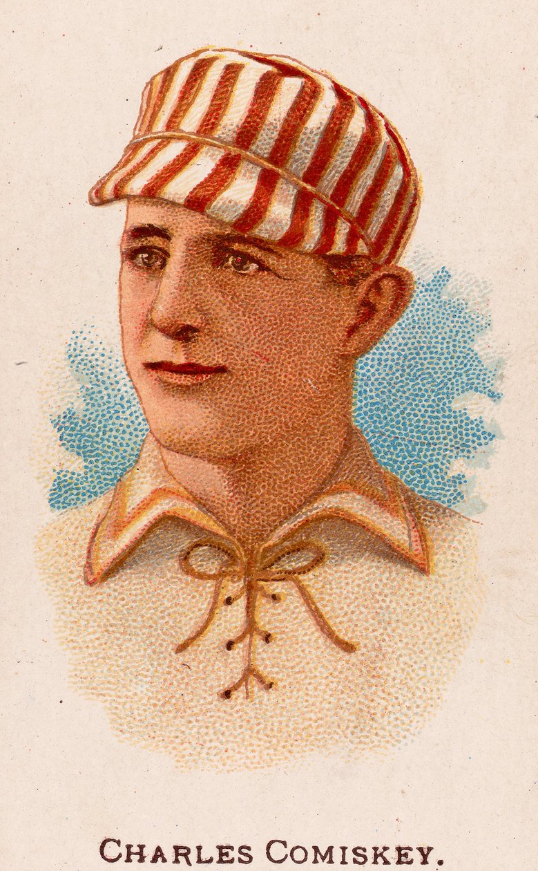 Charles Comiskey portréja, 1887 alkotó: American School