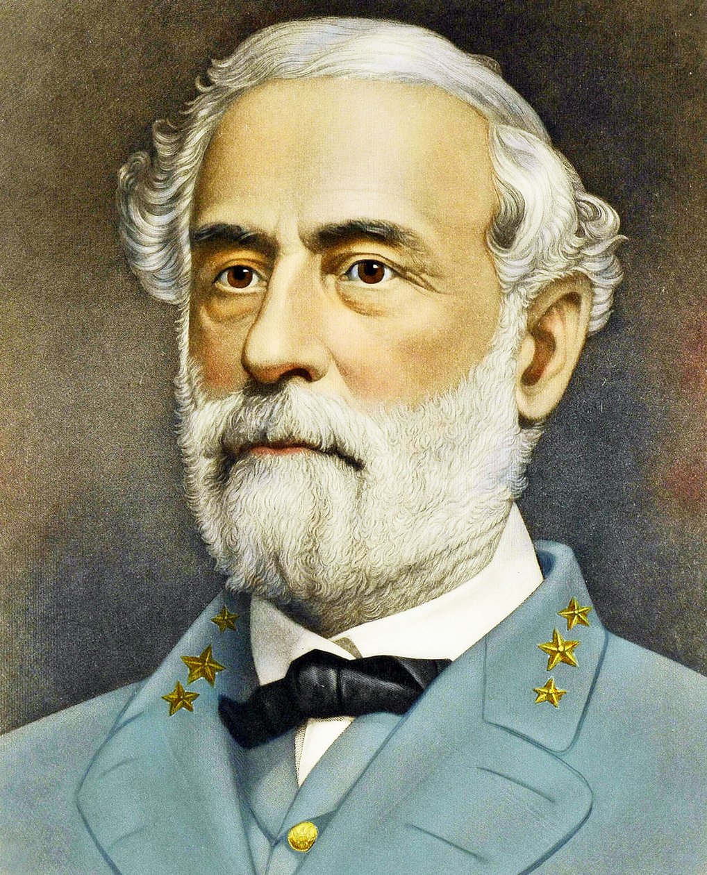 Robert Edward Lee portréja c. 1870 alkotó: American School