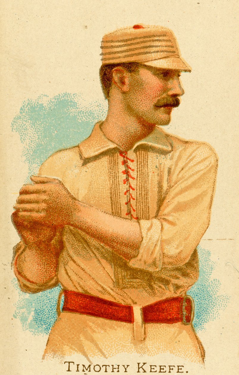 Timothy Keefe portréja, 1887 alkotó: American School