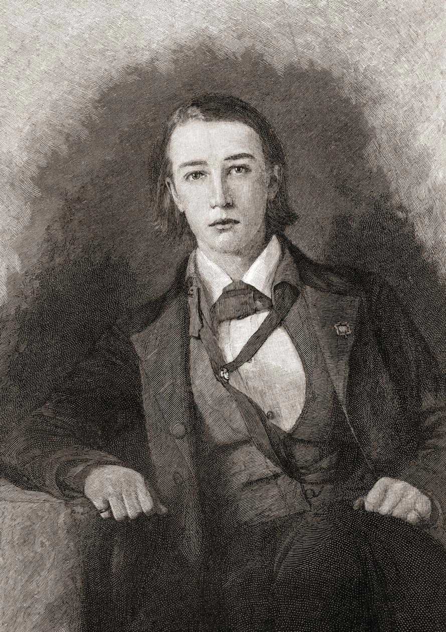 Sidney Clopton Lanier, a The Century Illustrated Monthly Magazine című, 1884-ben kiadott folyóiratból. alkotó: American School