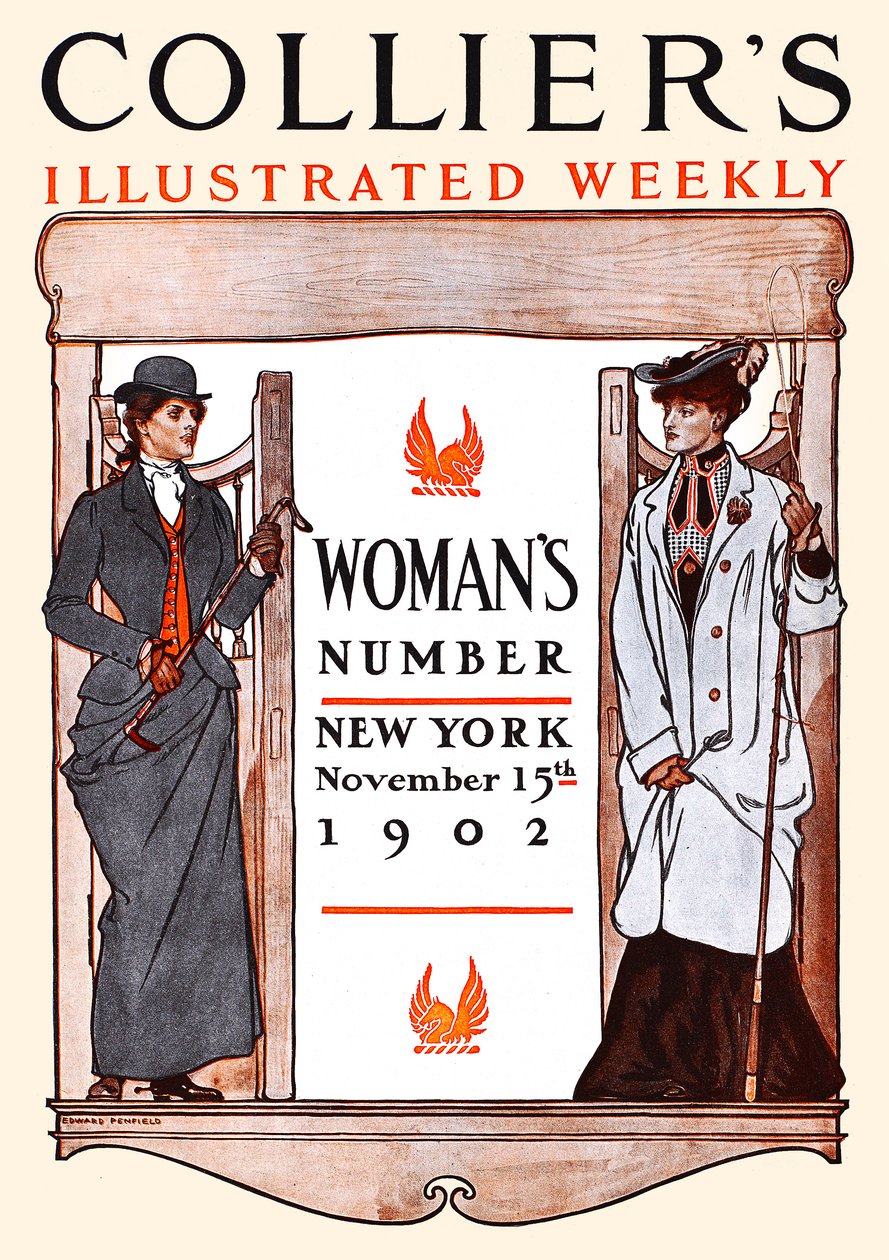 Női szám New York, 1902 alkotó: American School