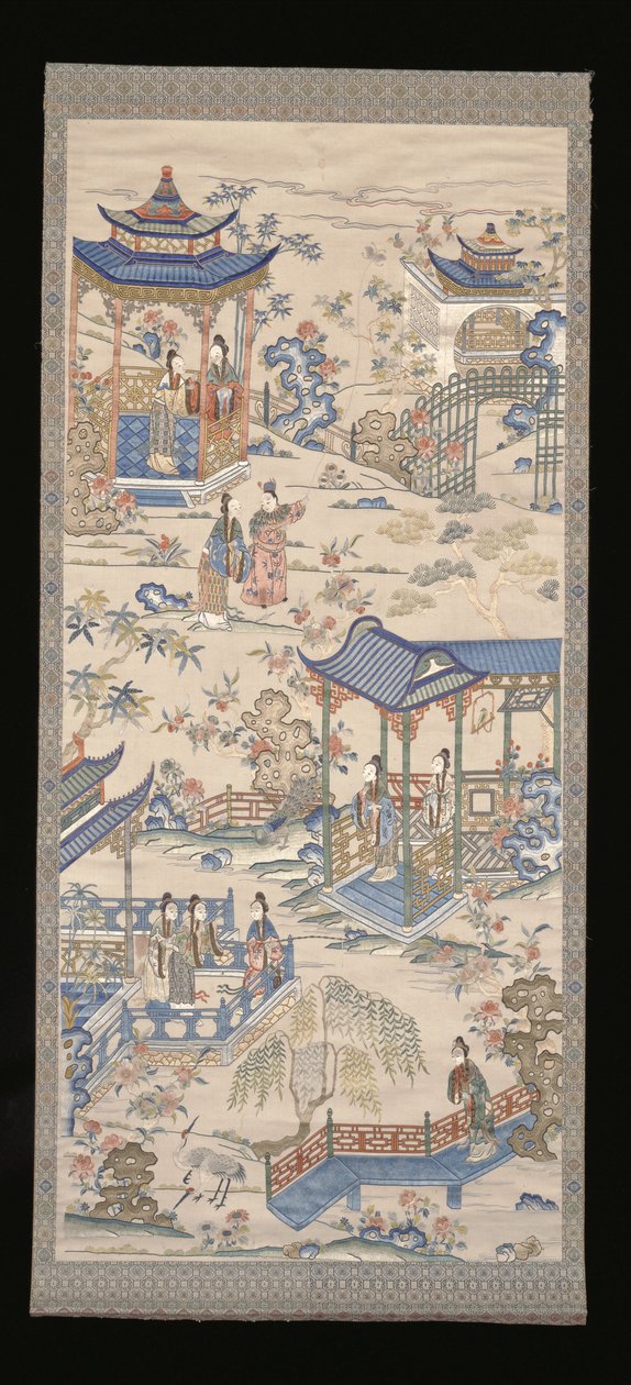 A Vörös Kamara álma (selyem) alkotó: Chinese School