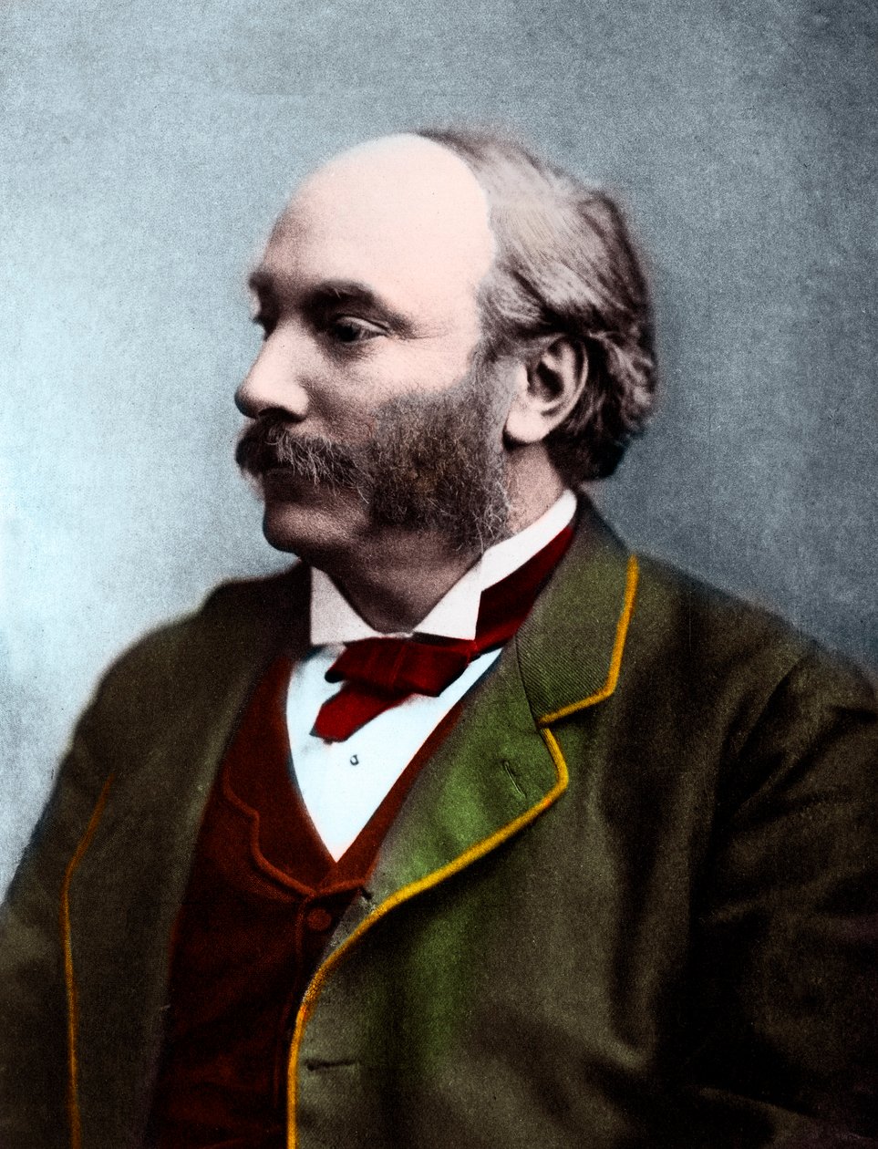 John William Strutt 3. báró Rayleigh (1842-1919) portréja alkotó: English Photographer